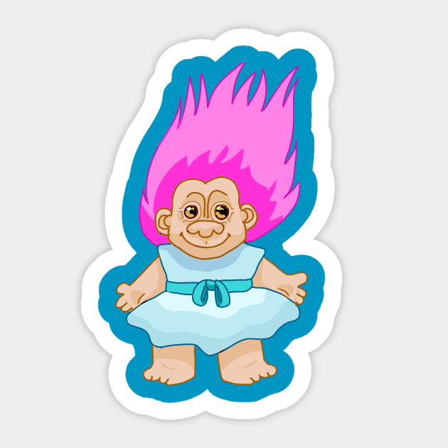 Troll doll cartoon discount
